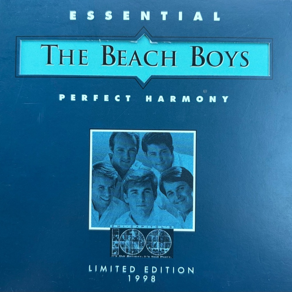 The Beach Boys Essential: Perfect Harmony (Blue Album Cover) 1998 edition